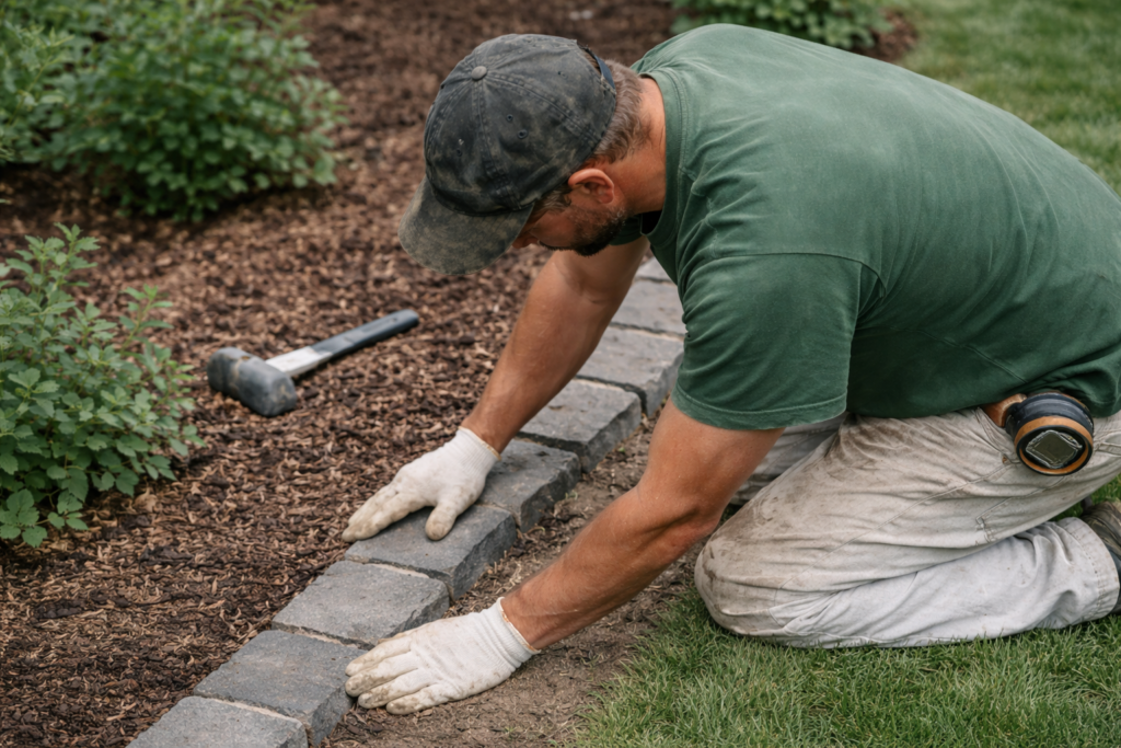 Werbung für Galabau
